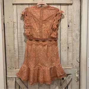 Boutique Lace Mini Dress